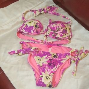Victoria Secret Bikini tropical bright colors